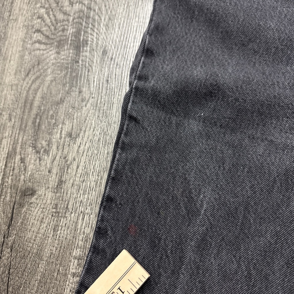 Vintage 90s Levi’s 501 Black Denim Button Fly Jeans Made in USA - Picture 10 of 13